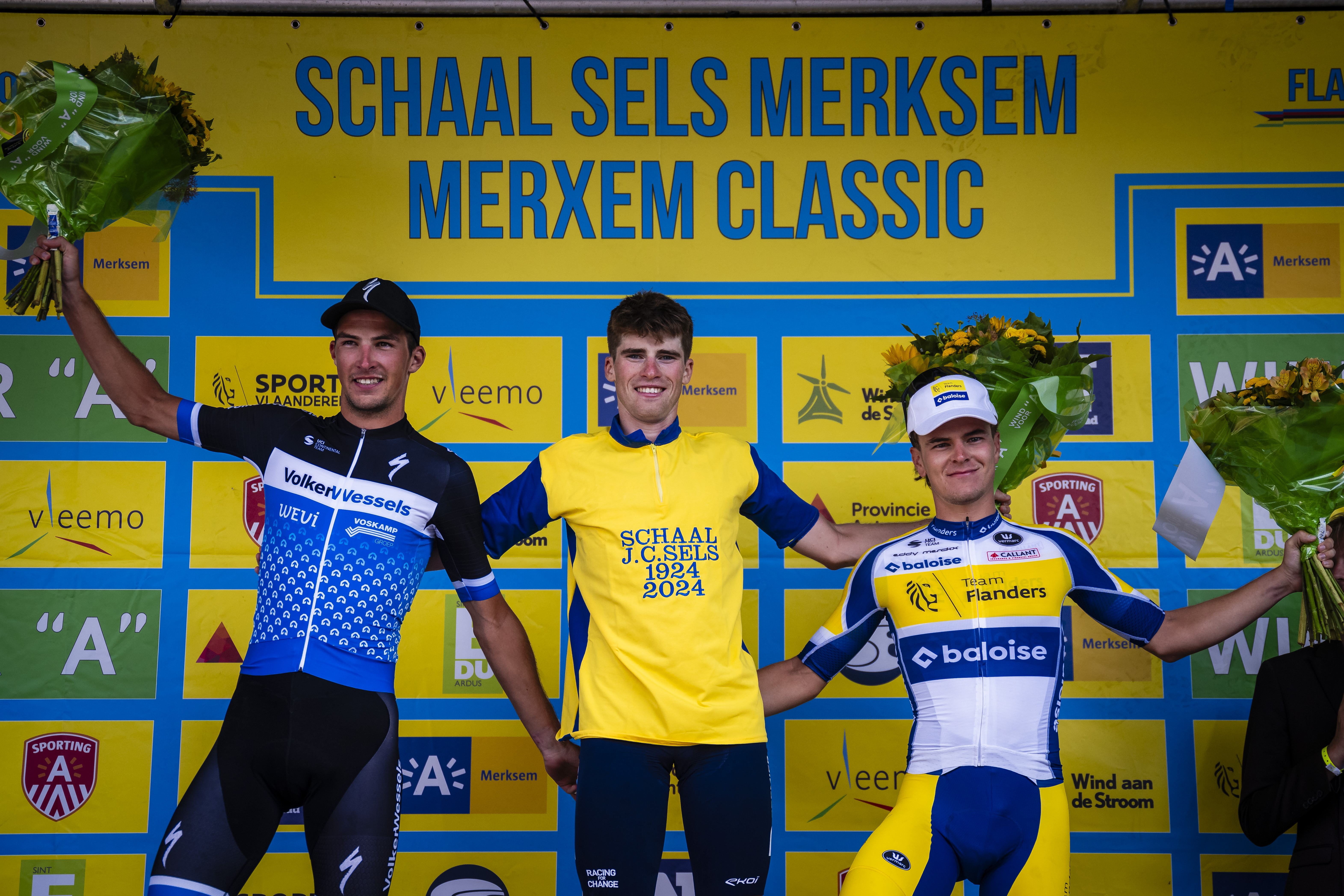 Floris Van Tricht sterkste van kopgroep in Schaal Sels